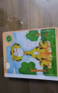 پازل چوبی کتابی
