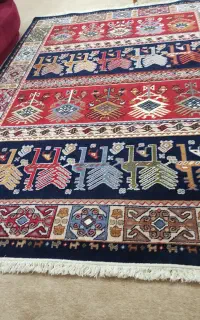 یک جفت گلیم فرش ۶ متری