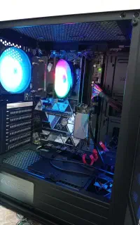 کیس گیمینگ i5 8500  نو با ۱۶گیگ رم ddr4