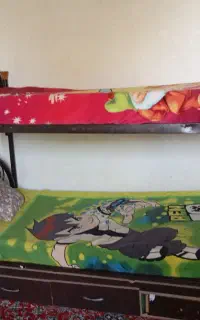 تخت دو طبقه با تشک