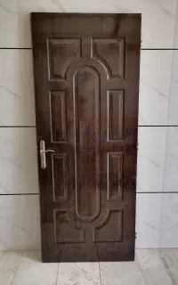 درب چوبی