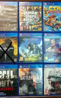 ۵ دیسک ارجینال ps5 و ۱۰ دیسک ارجینال ps4 یکجا