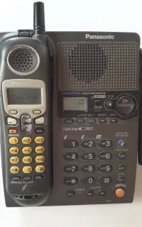 تلفن دو گوشی بیسم پاناسونیک اصل ژاپن