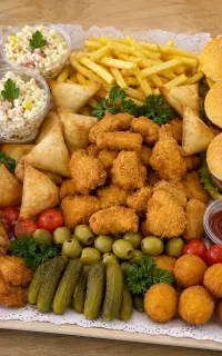فینگر فودو سینی مزه