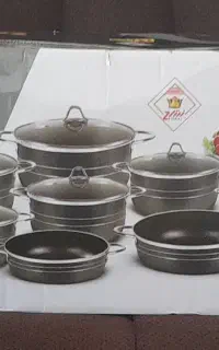 سرویس قابلمه 14 پارچه گرانیت زرتاج
