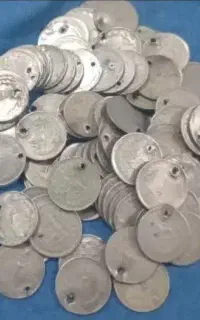 سکه دو ریالی سوراخ
