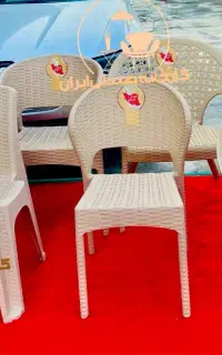 میز و صندلی پلاستیکی طرح یاسین