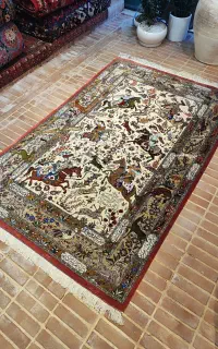قالیچه تمام ابریشم