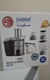 آبمیوه گیر چهار کاره پایه استیل