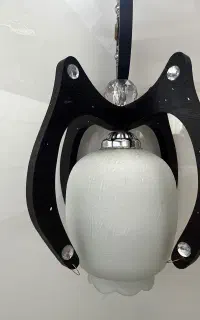 لوستر چوبی