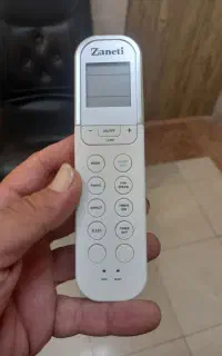 کنترل کولر گازی و ترموستات داکت برند زانتی