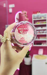 رژگونه طرح گل مدل هایلایتر پینترستی فروشگاه آنسه