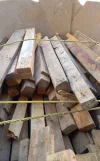 چوب چهارتراش درهمه ابعاد بامیخ وبدون میخ سالم