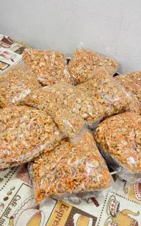 میگو خشک تازه