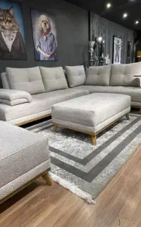 مبل ال تختخوابشو شرکتی مدل نیکا+پاف(شرایط اقساطی)
