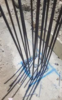 چسب کاشت میلگرد و اجرا صفر تا صد