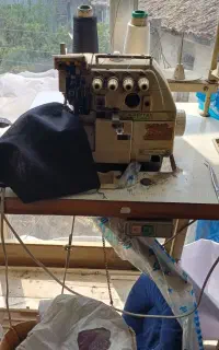 چرخ خیاطی سالم ولی کار کرده