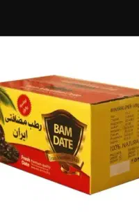 منگنه زدن کارتن خرما