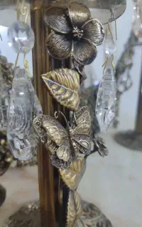 کنسول آینه شمعدان برنز اصل برند آی پارا