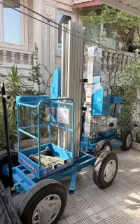 اجاره روزانه ماهانه بالابر برقی تا ارتفاع ۱۱ متر