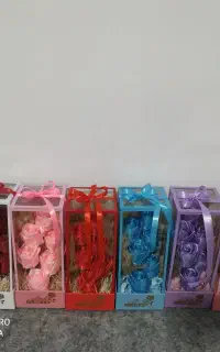 گل ربانی باکس شیشه ای