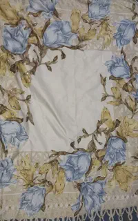 روسری مجلسی ابریشم کار دست