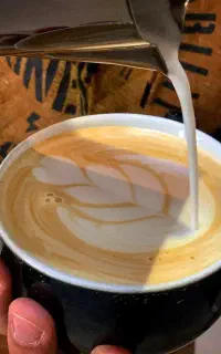 آموزش لاته آرت ( لته آرت ) تضمینی latte art