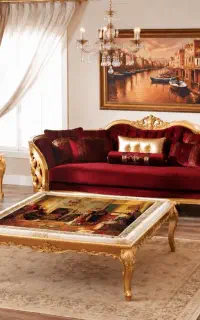 رومیزی مخمل مربع ابعاد 66*66