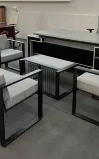 فروش مبل اداری راشنو و میز مدیریت مدرن کات