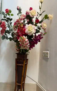 گلدون گل مصنوعی