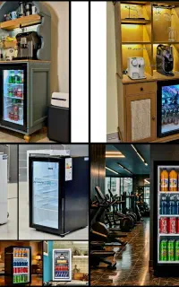 یخچال فریزر ویترینی 3و5فوت برندایستکول(فردوس کالا