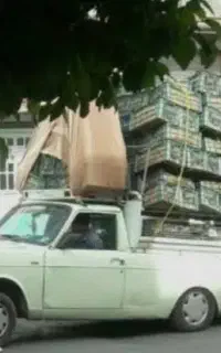 پیکان وانت اماده برای بارگیری