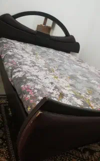 چارچوب تخت دو نفره چوبی