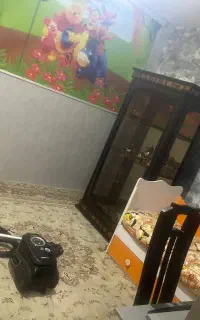 تخت نوزاد و بوفه