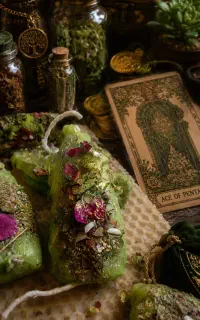 شمع های دستساز جادویی