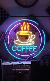 طراحی و اجرا انواع تابلو نئون و تابلو LED