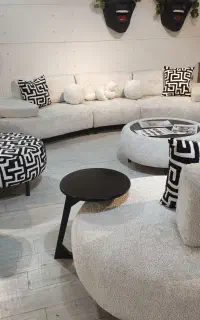 مبل مدل لوبیایی در تولید مبل هستی کرمان
