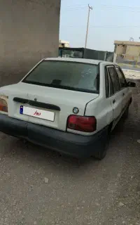 پراید سفید مدل ۸۳