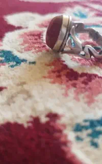 انگشتر عقیق نقره