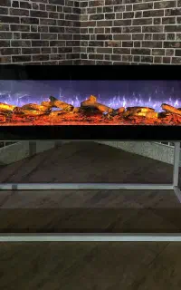 تولیدی شومینه برقی شومینه گازی زیر TV دکوراتیو lcd