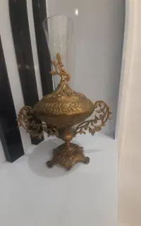 گلدان برنز جای شکلاتی