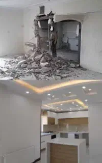 خدمات نقاشی بازسازی نوسازی دکوراسیون کابینت کناف