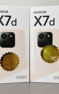 فروش دوعدد گوشی هونورx7d نو و پلمپ
