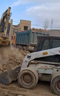اجاره بابکت مینی بیل خاور لیفتراک تخریب ساختمان