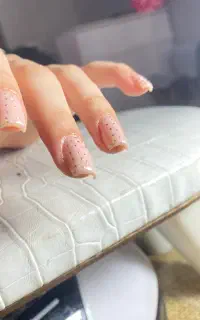 کاشت ناخن فقط۳۹۰ و اموزش