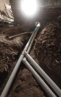 چاه کن مقنی لایروبی لوله کش وصل اگو