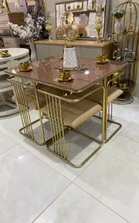 نهارخوری کم جا فلزی و چوبی درجه یک