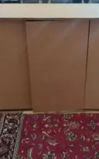 اپن تمام MDF پنج درب