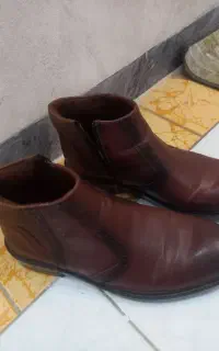 نیم بوت چرم