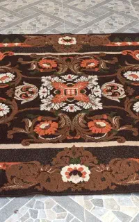 گلیم فرش 4 متری نقش برجسته